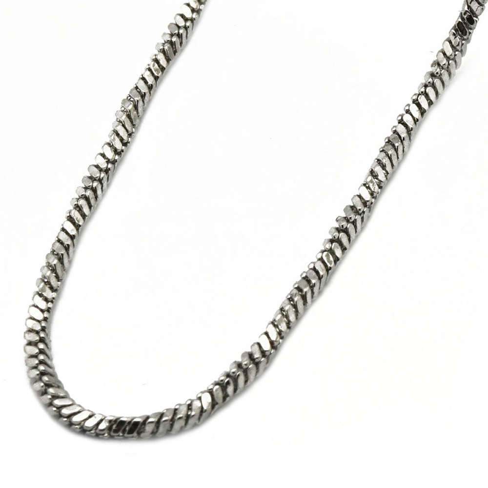 Olivia Stainless Steel Flat Snake Chain Bulk 2mm Shiny Herringbone Chains Necklace Chain Silver