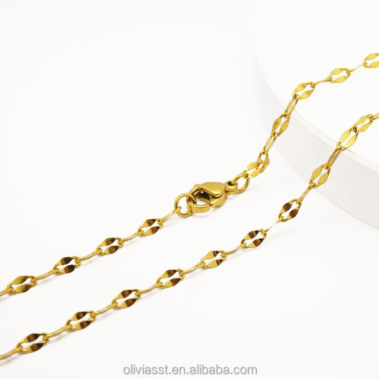 Jewelry Manufacturer China 20 Grams Gold Necklace Design Images Woman Gold Neck Chain Designs Jewelry