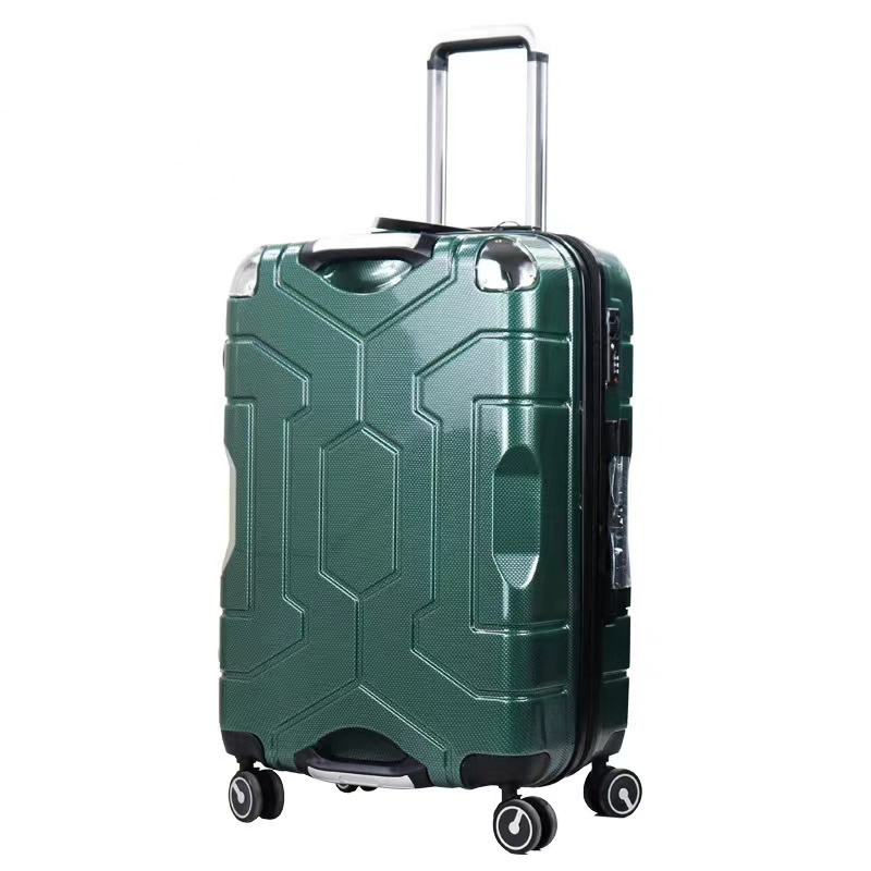 Dongguan Luggage Factory 3 Pcs Set Double Handle Suitcase ABS PC Lightweight Trolley Detachable Removable wheel Luggage Sets