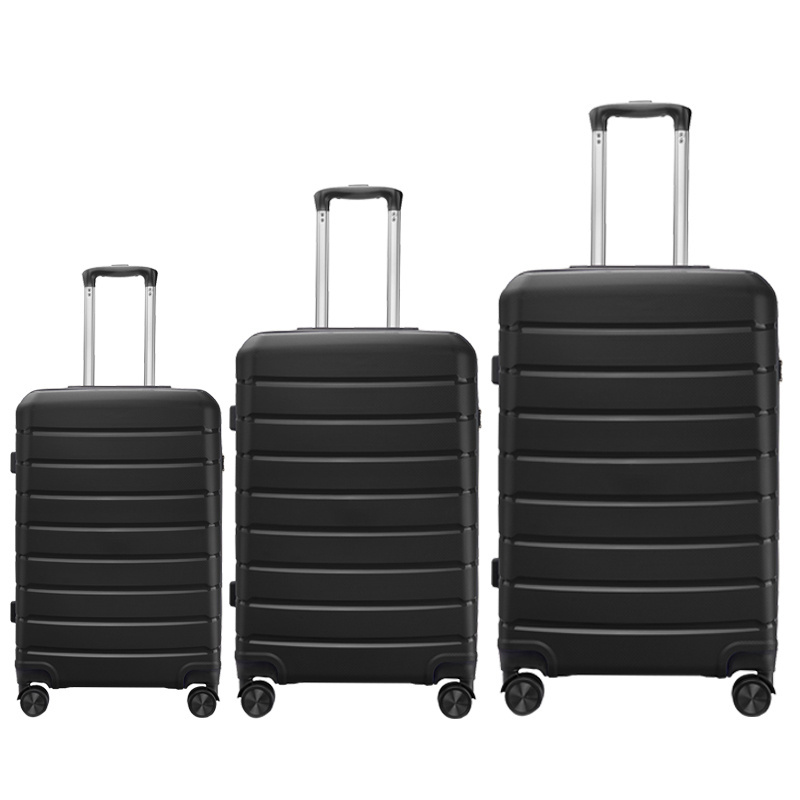 Cheap Large Capacity Business Trolley Bag 3 pcs 20 24 28 inch Travel Luggage Sets PP Koffer Sets with detachable wheels