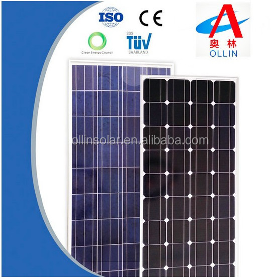 Mono & Poly 18V panel solar 5w 10w 20w 30w 40w 50w 60w 70w 80w 90w 100w