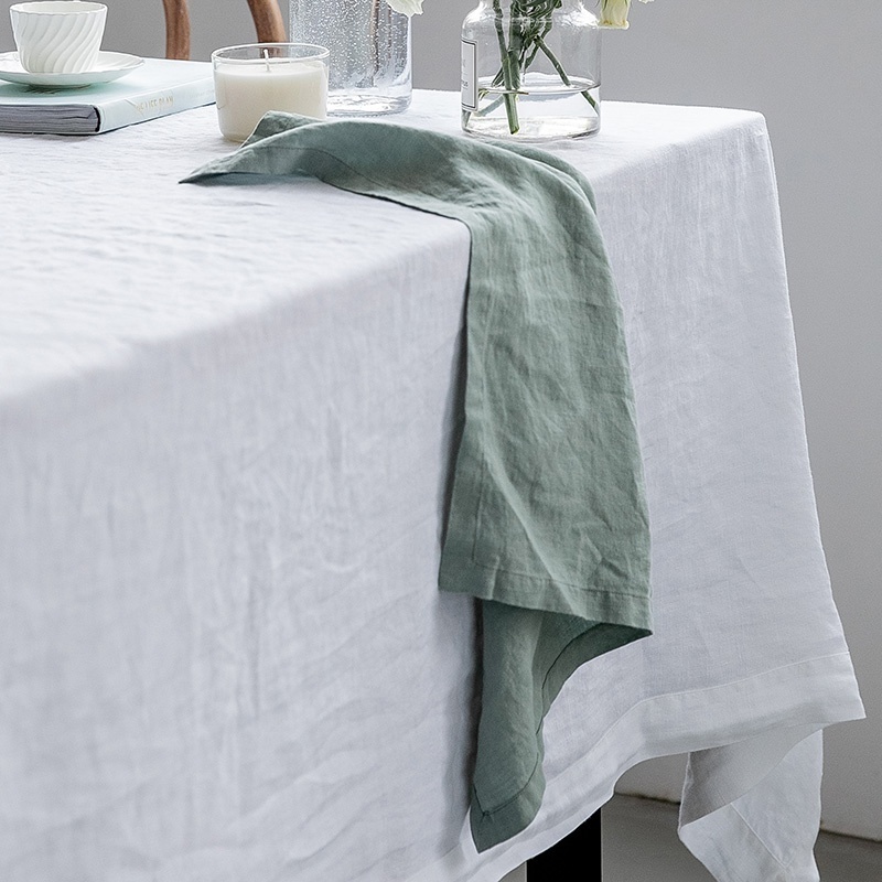 100% Linen home use table napkin for Table Cloth cover for indoor and outdoor use