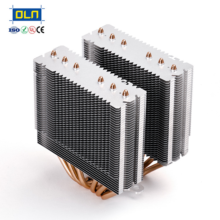 Customized Stacked fin Heatsink Aluminum Radiator Manufacture Custom Design server Heat Sink