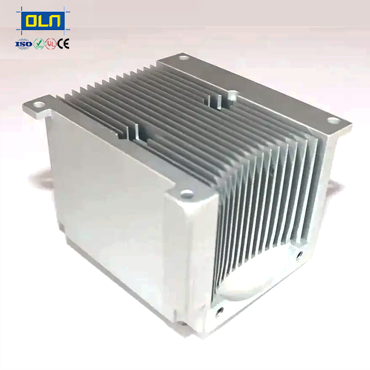 Professional customized supplier flexible server heat sink 40mm heigh aluminum radiator profile.