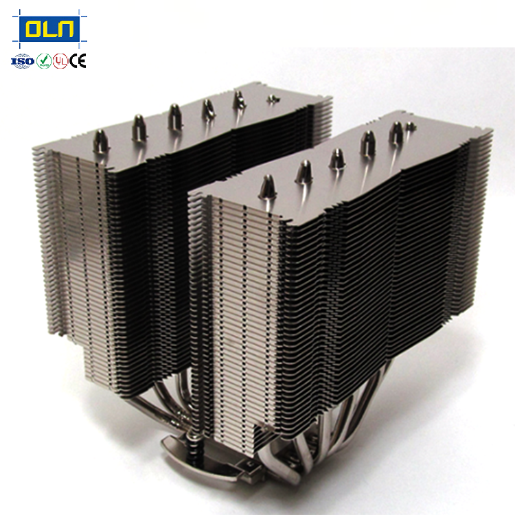 High Quality Support OEM Server Stacked Fin Heat Sink Production specifications depend on customer needs