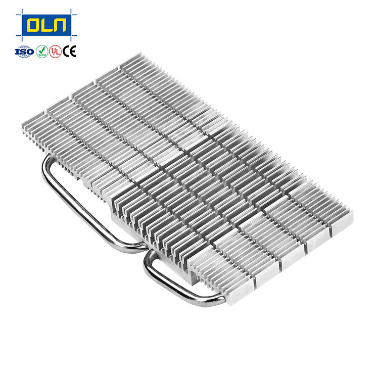 Standard Custom OULIAN Water Liquid Cooled Plate water cold plate heatsink with Brazing Tube Aluminum water cooling heatsink