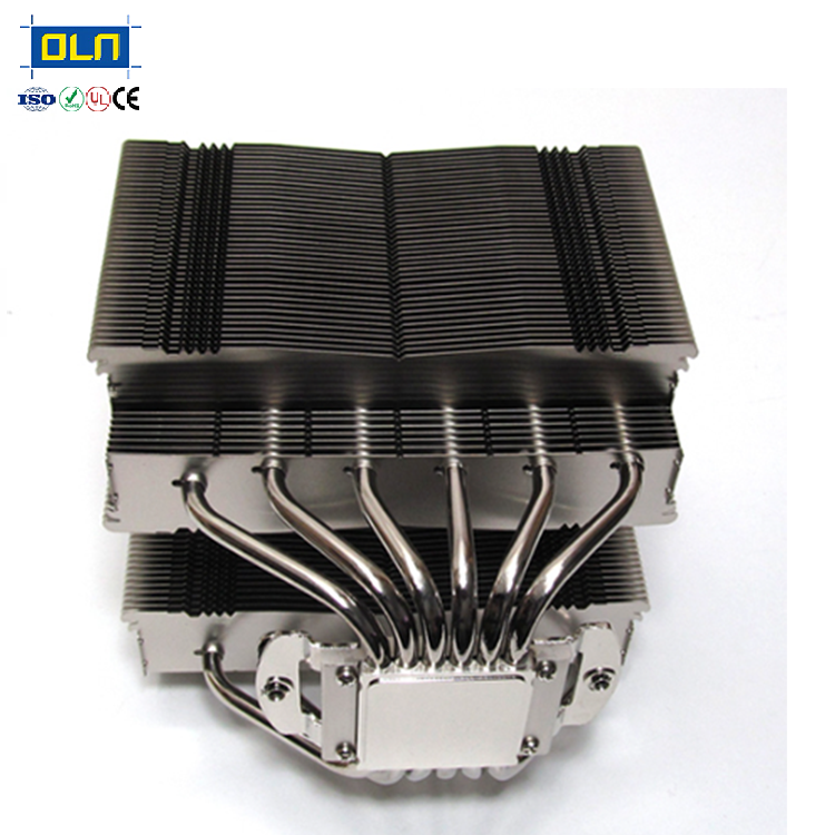 High Quality Support OEM Server Stacked Fin Heat Sink Production specifications depend on customer needs