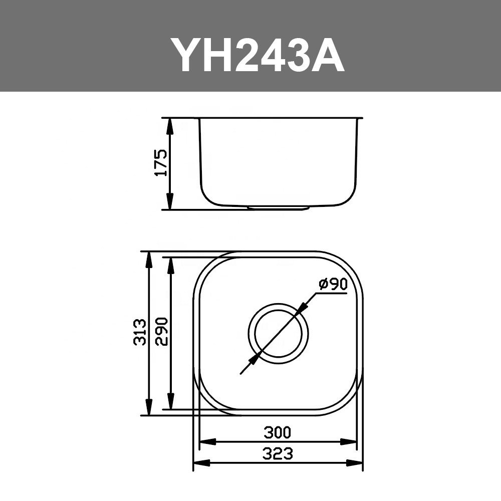 Hot Sale Single Bowl Kitchen Sink Small Polish Bowl Kitchen Rv Use Commercial 304 201 Stainless Steel