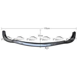 Car Accessories Front Bumper Lip Chin Spoiler Side Splitter for Mercedes Benz R230 SL 2003-2005 Body Kits