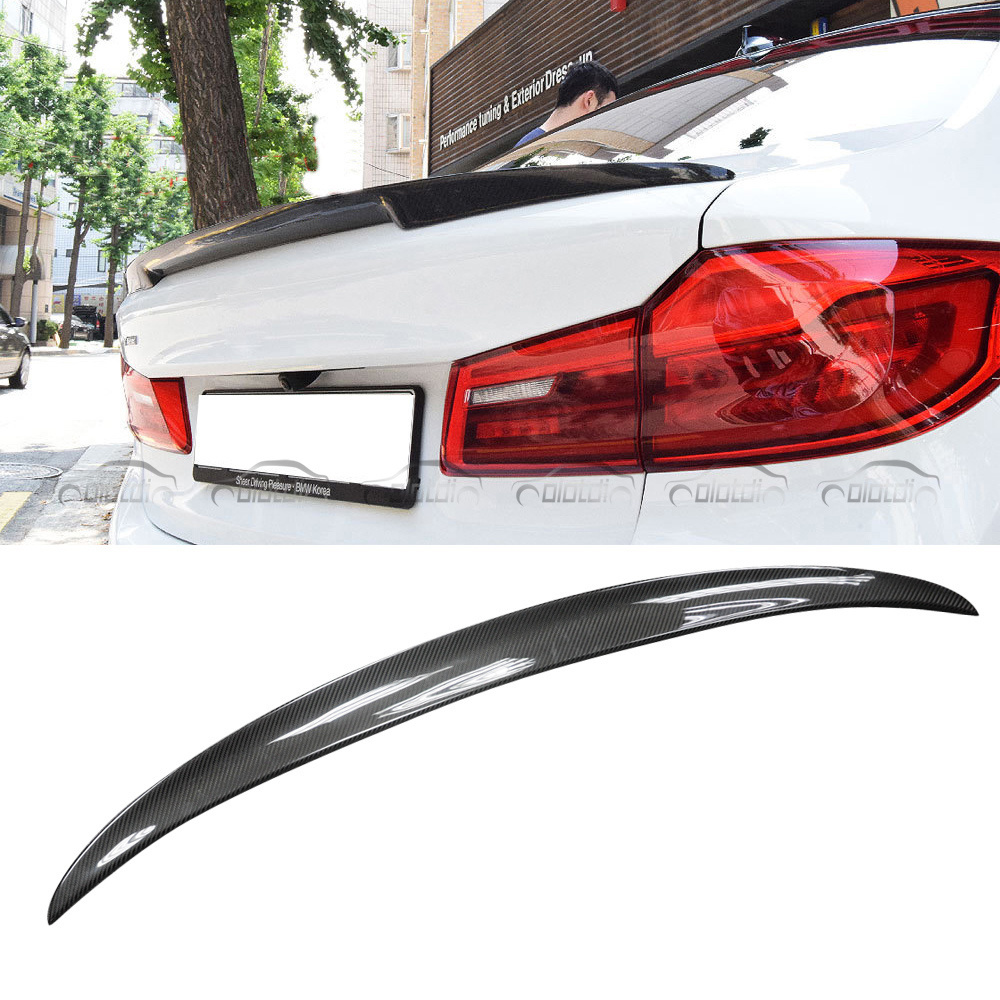 Carbon Fiber Rear Spoiler Car Trunk Boot Lip Auto Truck Wing Spoiler for BMW G30 G31 F90 Parts