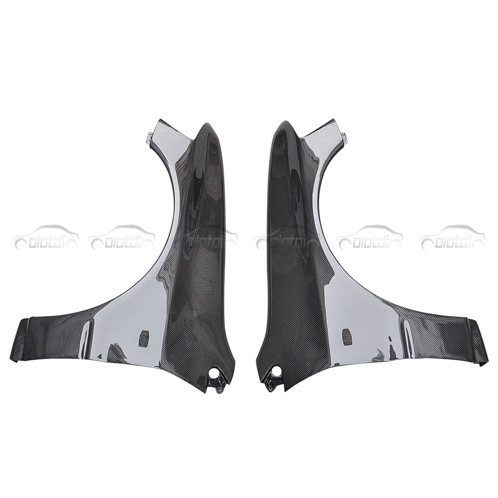 OEM Carbon Fiber Fender Car Body  Exterior Side Fender Vents Trim For Mitsubishi Lancer Evolution EVO 8  Auto Tuning