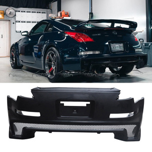 RS Type Fiberglass Car Body Kits For Nissan 350Z Fair Lady Skyline G35 Z33 Rear Bumper 2003+