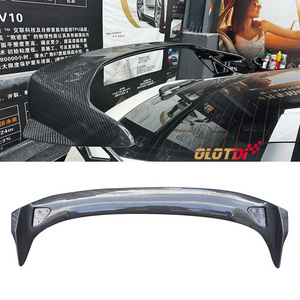 For Honda Civic 11th TYPE-R FL5 VRS-Style Carbon Fiber Add Spoiler Rear Trunk Lip Wing 2022-2023 Auto Tuning