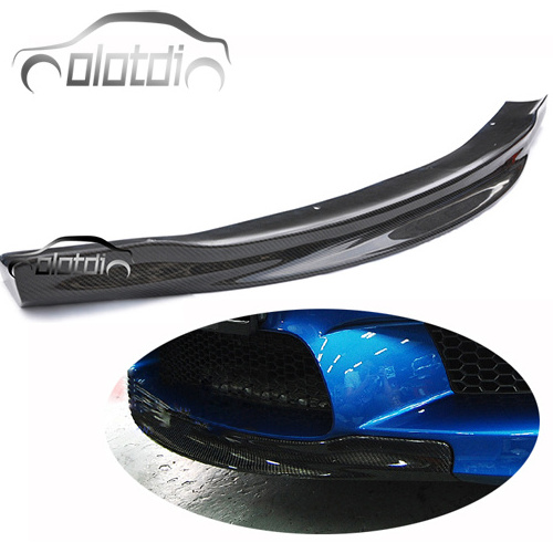 RKP Style Carbon Fiber Front Lip For BMW 5 Series F10 2010- IN M5 Bumper Real M5 Bumper Front Lip OLOTDI