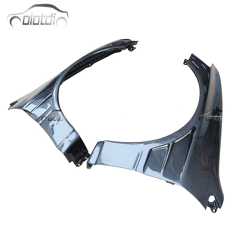 HC Style Carbon Fiber Fender Car Body For Mitsubishi Lancer Evolution EVO 8  OLOTDI