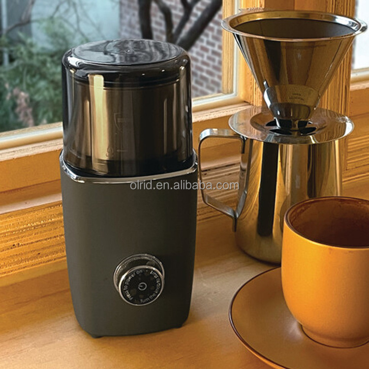 New Portable Electric Coffee Grinder Small Electric Rechargeable Mini Coffee Cordless grain herbs Grinder with Multiple Grinding