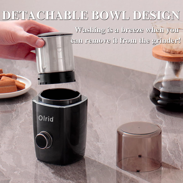 Top selling portable USB  charged coffee grinder household mini coffee bean grinder coffee spice grinder