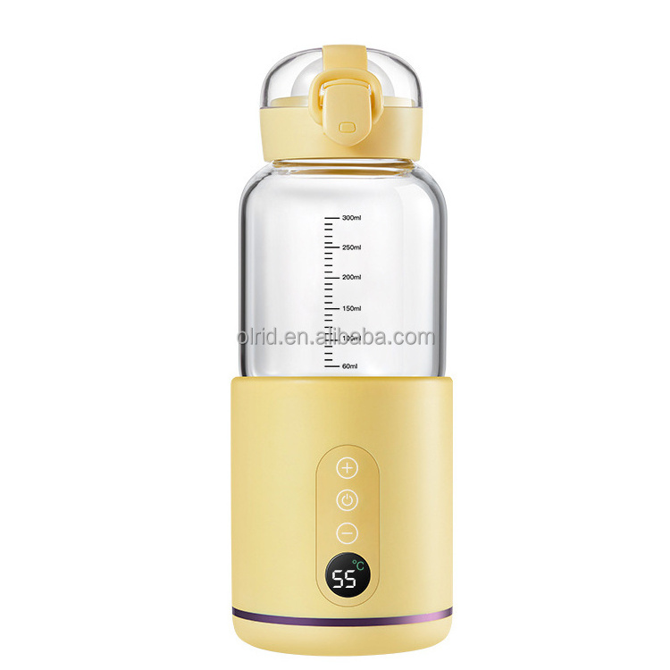 New Arrive 2024 Fast Usb Rechargeable  Food Grade Baby Feeding Bottle Warmer Travel Keep Warm Baby Milk Bottle Warmer