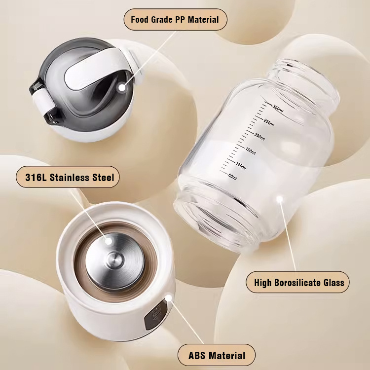 300ML bella instant baby bottle for formula maker warmer baby brezza electric baby bottle warmer