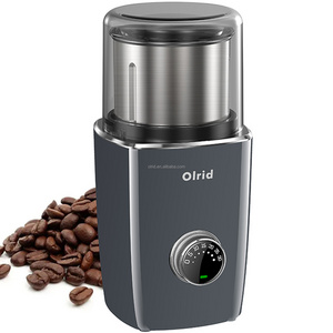 New Portable Electric Coffee Grinder Small Electric Rechargeable Mini Coffee Cordless grain herbs Grinder with Multiple Grinding