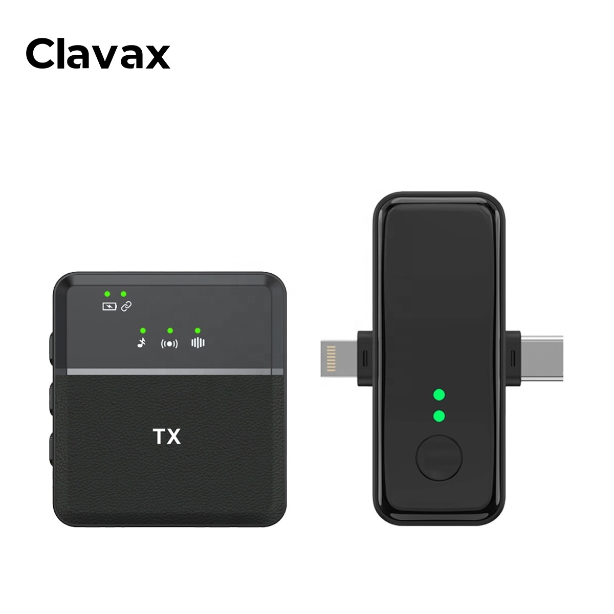 Clavax CLLM- SX31 Wireless Lapel Microphone Live Broadcast Device Radio Mobile Phone Recording Outdoor Video Lavalier Microphone