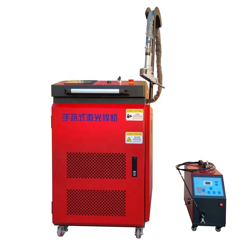 widely used 1000W 1500W 2000W carbon steel stainless steel aluminum hand laser welding machine for sale