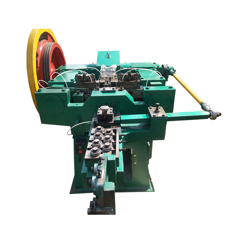 High speed automatic iron steel wire nail making machine