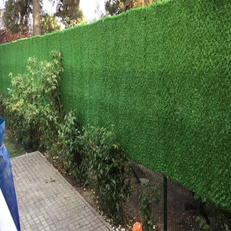 UV resistance reusable european outdoor fake decorative green panels fencing artificial grass privacy fence