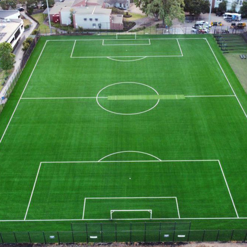 Custom high quality green grass carpet football soccer field artificial turf artificial grass