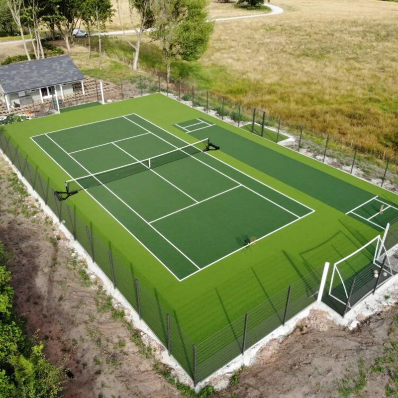 Factory price cheap 20mm sports fields artificial grass for tennis court