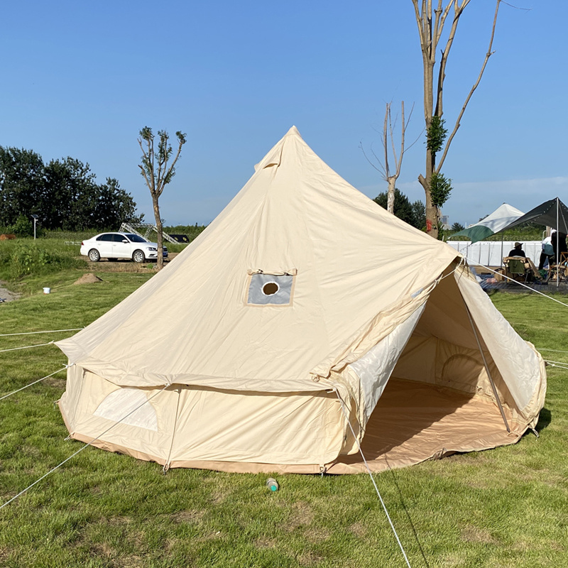 outdoor cotton canvas tiendas luxury winter yurt round house glamping tent for sale