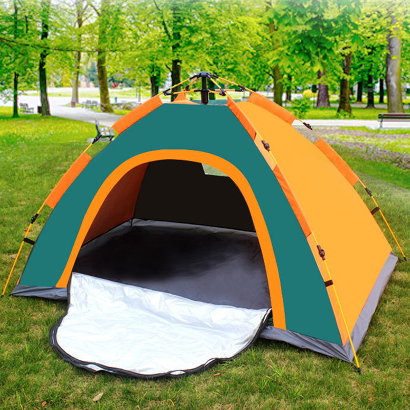 carpas de camping para exterior portatil 4 personas impermeable familiares carpa 2 estaciones de acampar montana