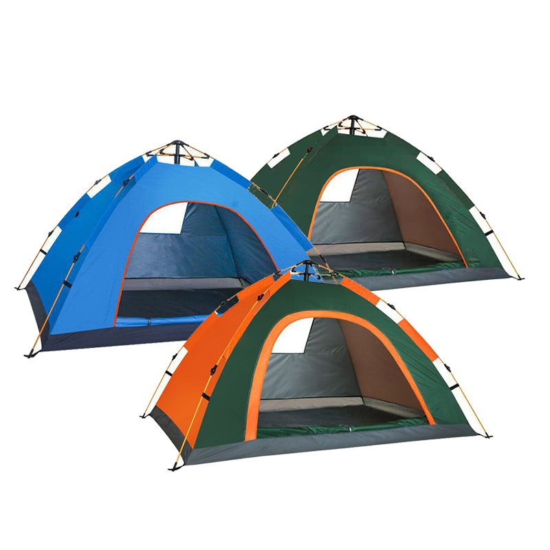 carpas de camping para exterior portatil 4 personas impermeable familiares carpa 2 estaciones de acampar montana