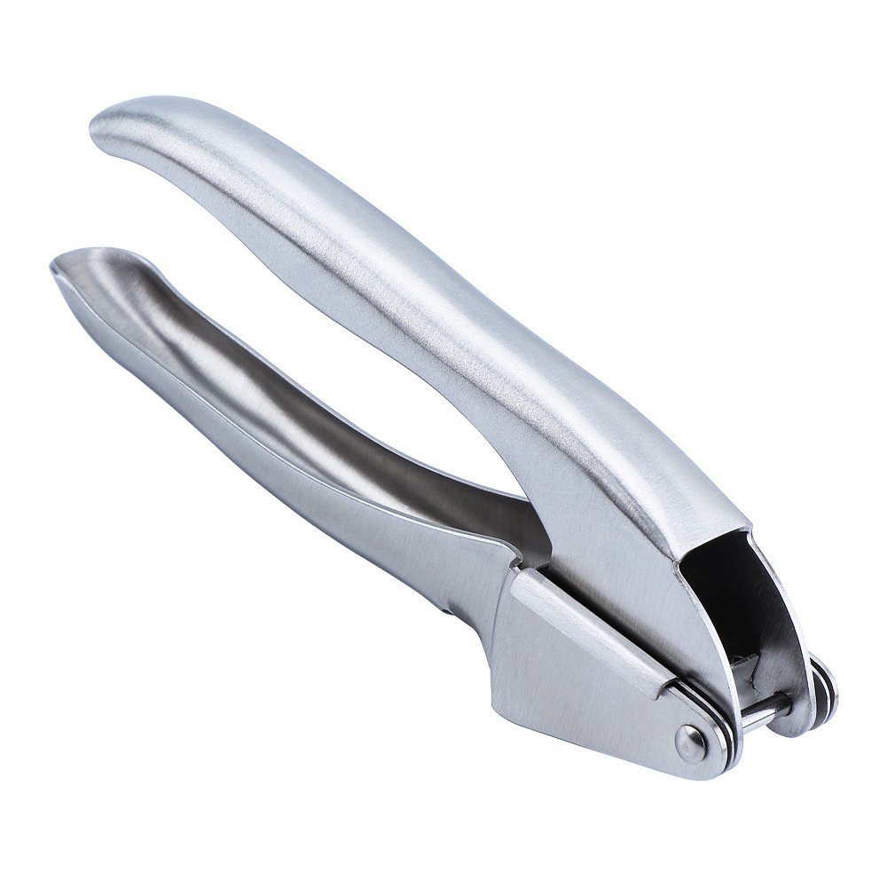 Manual garlic tools heavy duty wholesale stainless steel mashed garlic press garlic crusher