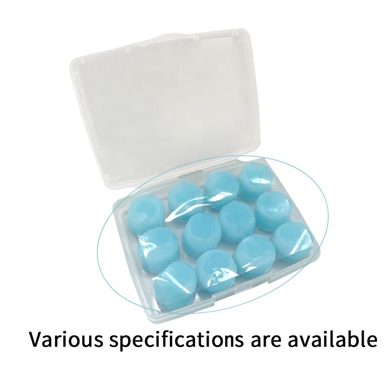 Sales Promotion Silicone Earplug Noise Reduction Ear Hearing Protection Reusable Ear Plugs For Swimming