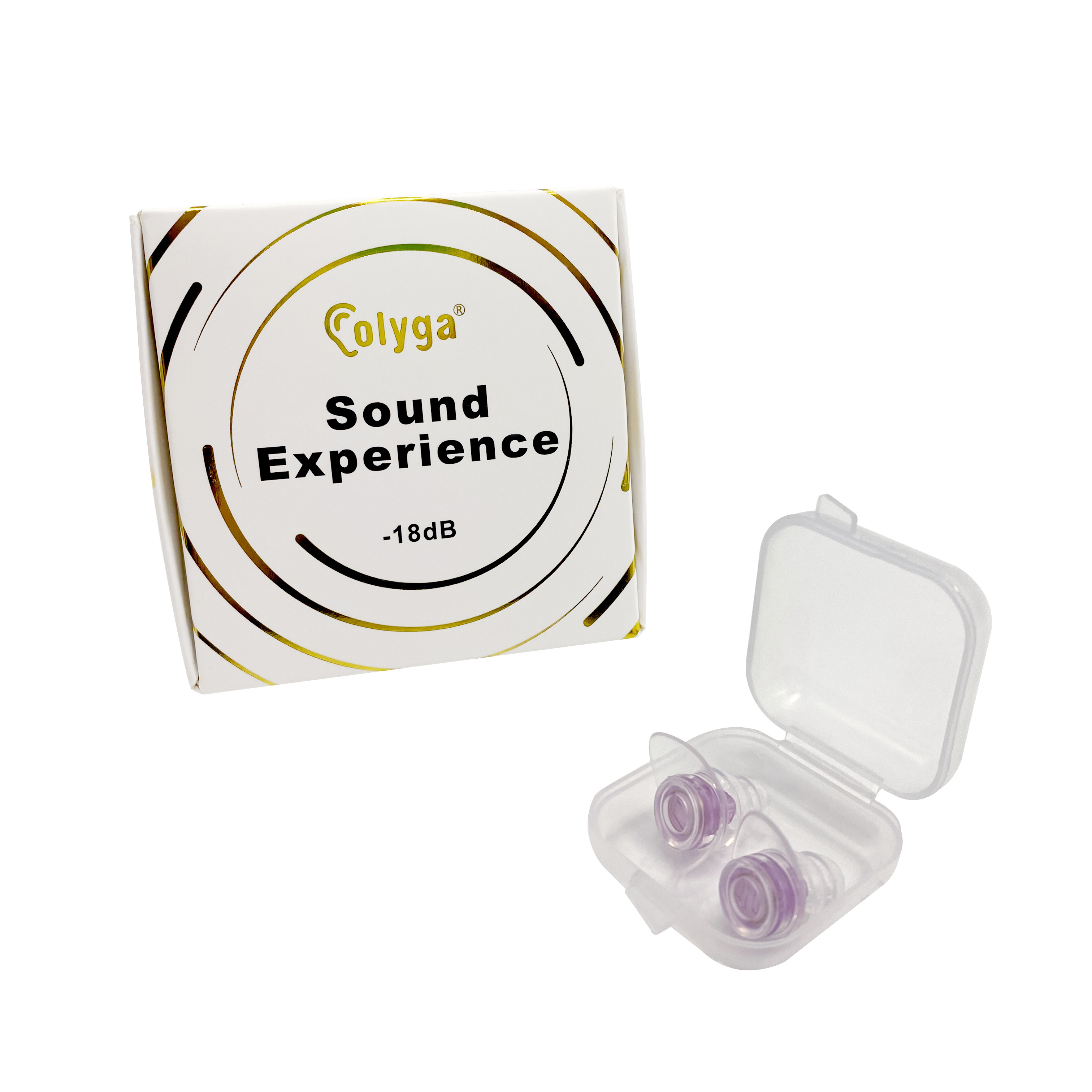 Custom LOGO Noise Reduction Sleeping Ear plugs High Fidelity Soundproof Silicone EarPlugs