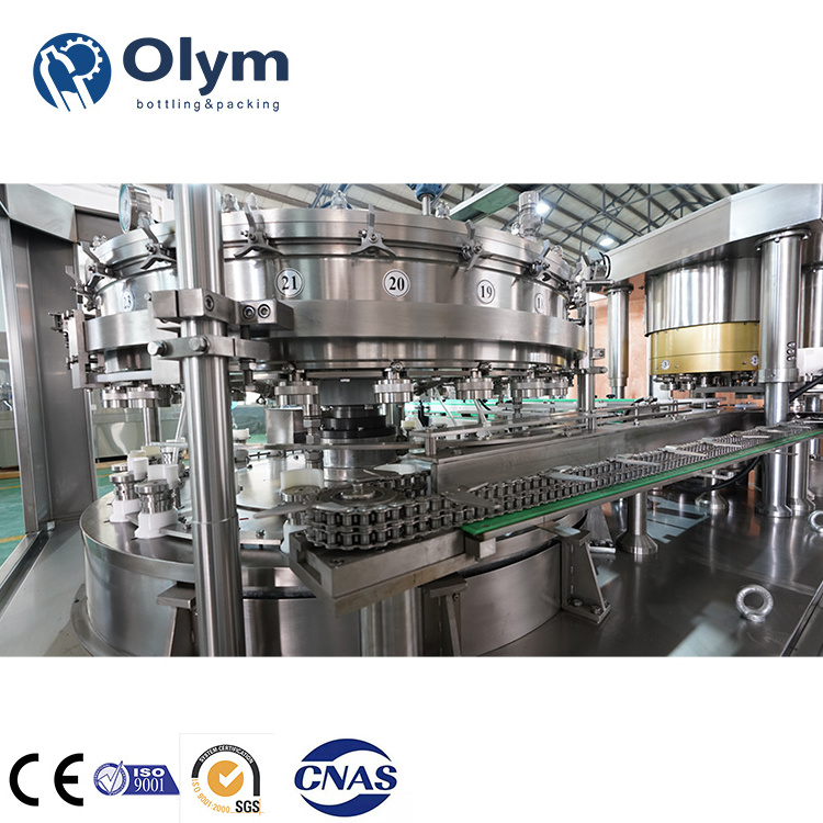 automatic Can Filler Machine Automatic Carbonated Beverage Drinks Beer Soda Aluminum Can Filler And Seamer Machine