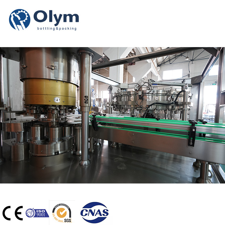 automatic Can Filler Machine Automatic Carbonated Beverage Drinks Beer Soda Aluminum Can Filler And Seamer Machine