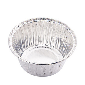 Round Disposable Aluminum Foil mini size Cheese Cake mold Pie/Tart Baking Pans Pack