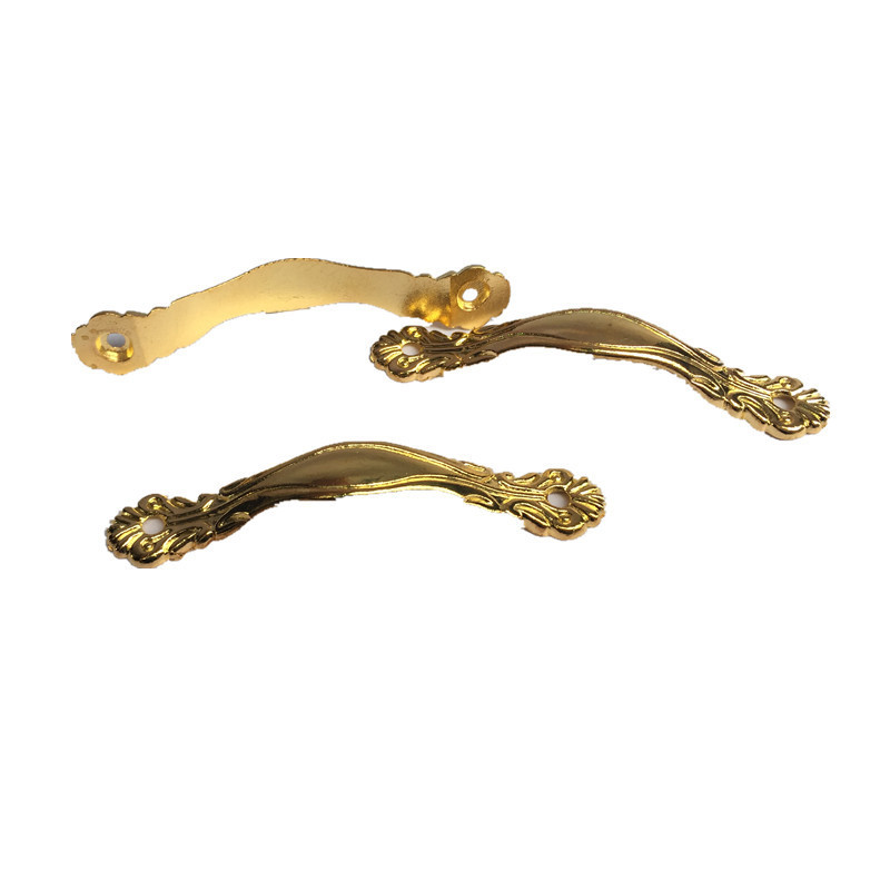 Furniture accessories gold drawer pull kitchen small handles