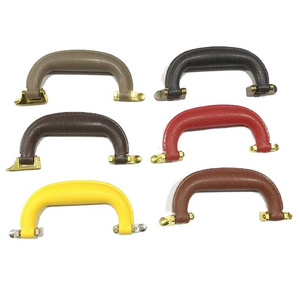 Customized good sales luggage handle plastic handle for briefcase wooden box knob