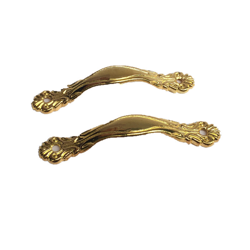 Furniture accessories gold drawer pull kitchen small handles