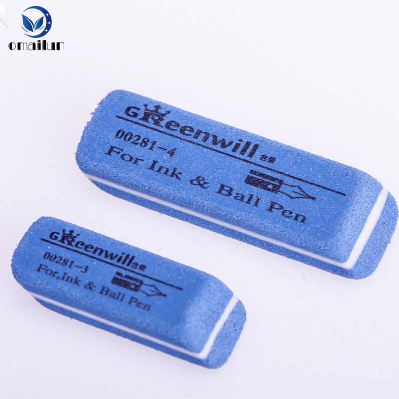 Custom print promotional logo ball pen ink eraser for philippines