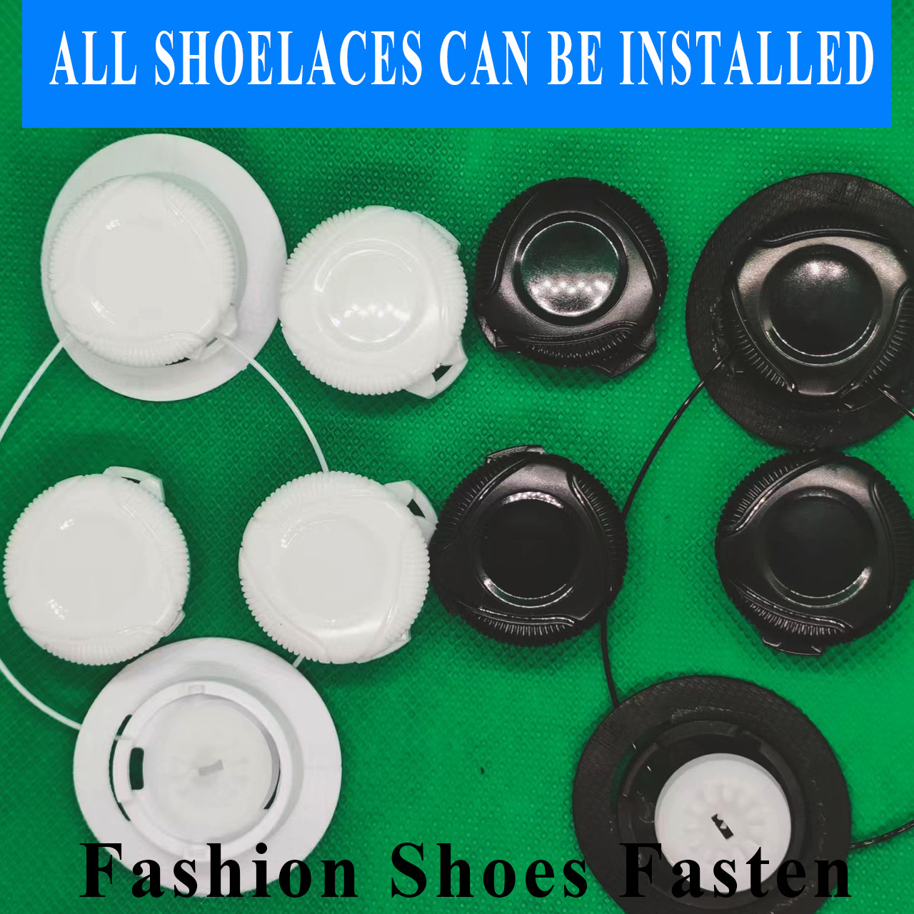 Factory Supplied Plastic Rotating Shoe Hooks for Kids and Adults shoe laces