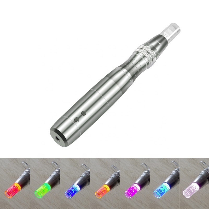 Wireless LED 7 color DR Pen a6 A8 M9 Dermapen Professional Serum Microneedling Therapy