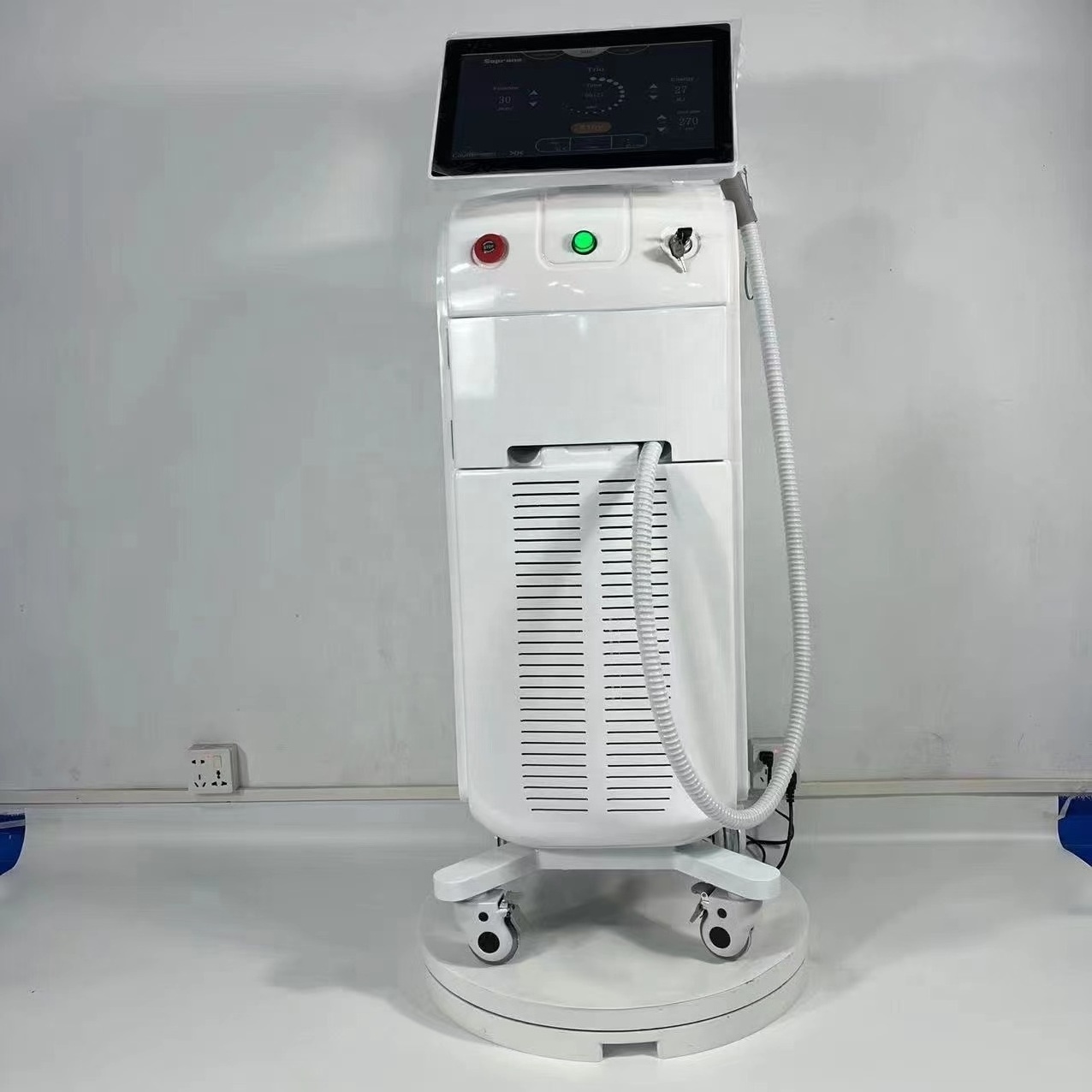 Professional 755 1064 808nm diode laser hair removal machine for sales vertical hair removal appliances permanent painless