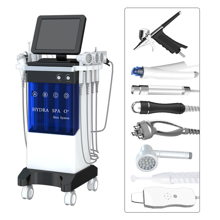 Skin spa beauty machine nu skin galvanic spa facial skin rejuvenation facial organic oxygen facial water oxygen facial machine