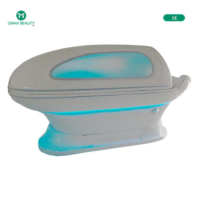 LED light infrared therapy spa capsule machine wet steam spa capsule