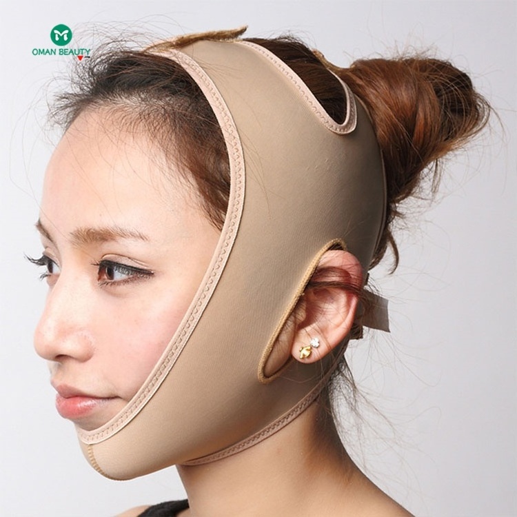 Slim Face Strap Massager Belt Thin Double Chin Face Lift Up Belt Shaper Facial Bandage V Line Massage Wrap Tool