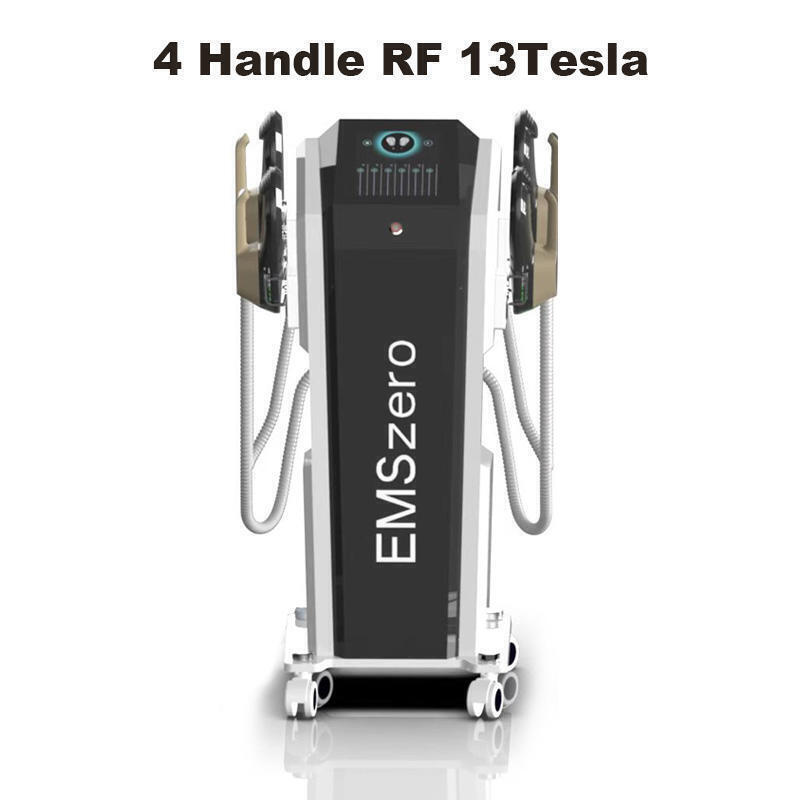 professional 4 handles RF ems massage feet relax legs boost electrical muscle stimulation machine